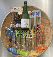 司牡丹 純米吟醸酒(花と恋して)と鰹３大珍味セット